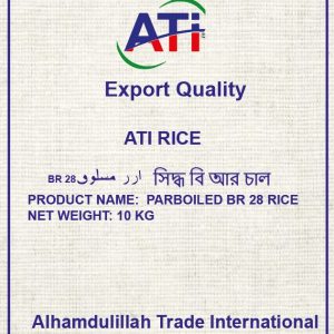 Parboiled BR 28 Rice 10kg
